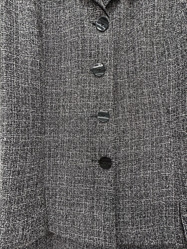 Kim Rogers Damengröße 14 neu mit Etikett 3-teilig Anzug Hose Rock schwarz & weiß Webart klassisch - Bild 11 von 15