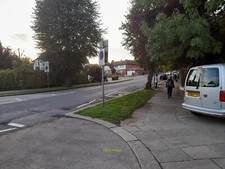 Photo 6x4 Hedge Lane at the entrance to Grovelands Park  c2021