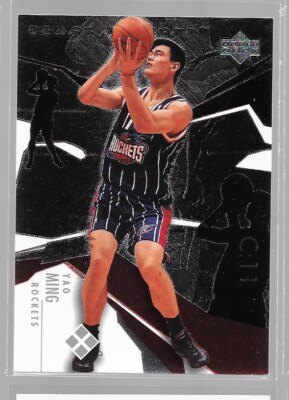 2003-04 Upper Deck Black Diamond YAO MING #179 Houston Rockets NBA