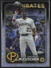 2024 Topps Chrome Andrew McCutchen 124 Logofractor | Pittsburgh Pirates