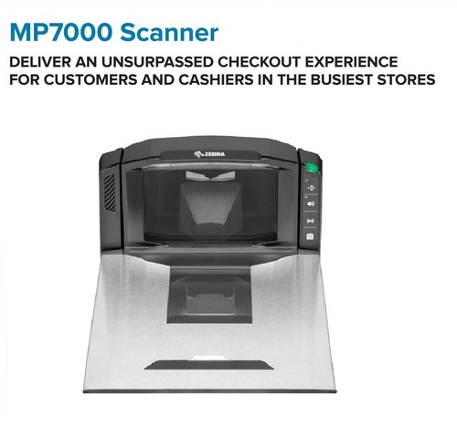 NEW SEALED Zebra MP7000 InCounter Short Sapphire Barcode Scanner Kit - Picture 1 of 9