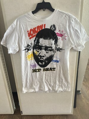 Vintage Volcom Yo Gabba Gabba Biz Markie T-shirt M