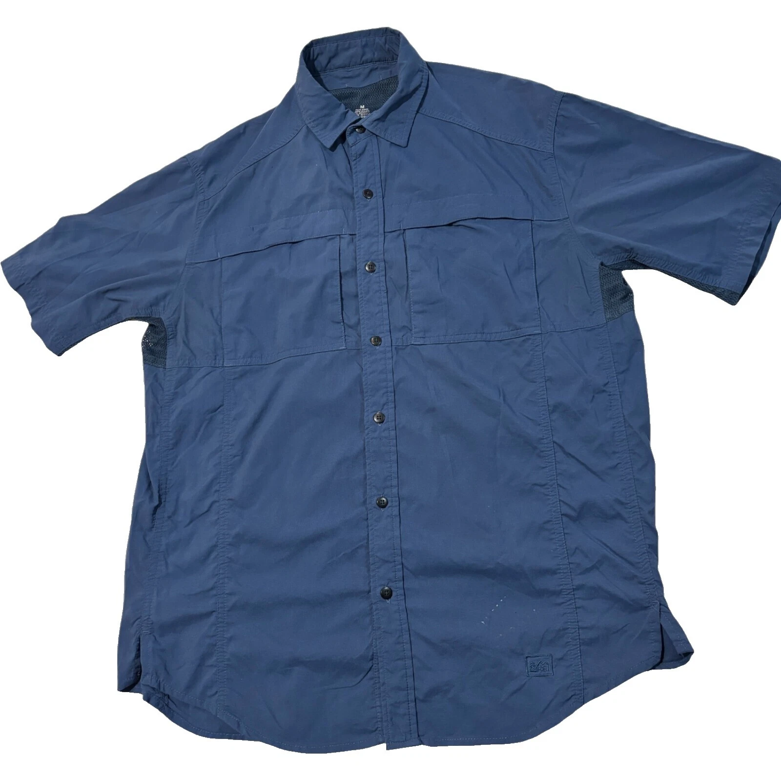 REI Regular Size M Casual Button-Down Shirts for Men