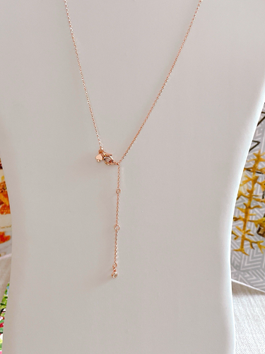 Kate Spade "Everyday Spade" Pendant Necklace, Rose Gold tone, NWT $59 - Picture 14 of 18