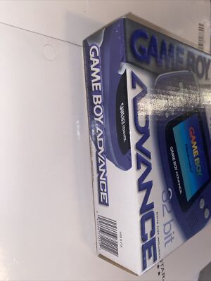 Nintendo Gameboy Advance AGB-001 Indigo GBA, Factory Sealed