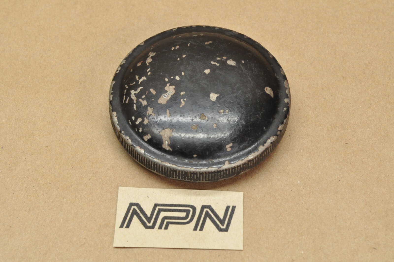 Harley Davidson Gas Cap Vented Panhead Shovelhead Black 1950s 2504072