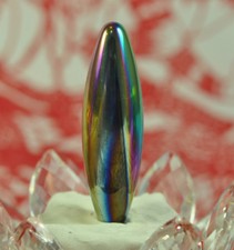 GRAN Esmeralda LEKLAI Arco Iris 7 Colores Torpedo Natural Lek lai Buda Tailandés AMULETO