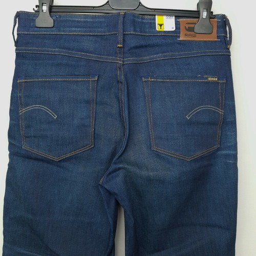Pantalones de mezclilla para mujer G-Star 3301 W26 L32 tiro bajo relajados cónicos elásticos - Imagen 4 de 12