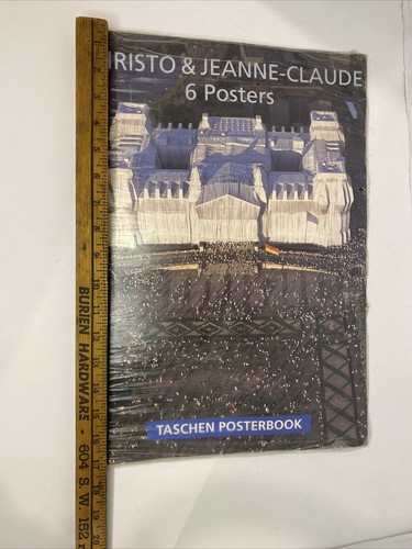Christo und Jeanne Claude: 6 Plakate Reichstag Packtaschen Posterbuch 1995 - Bild 12 von 12