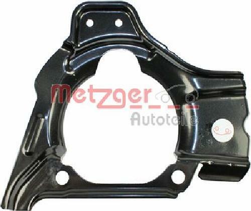 Original METZGER Spritzblech Bremsscheibe 6115084 für Alfa Romeo Fiat Lancia - Picture 2 of 2