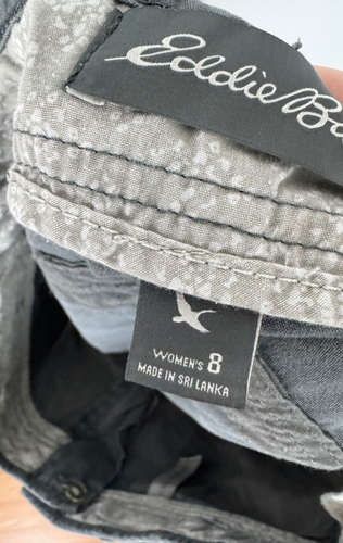 Pantalones cortos grises Eddie Bauer, talla 8 - Imagen 5 de 5