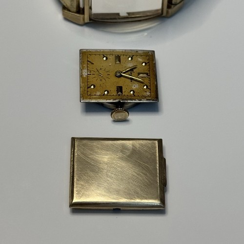 14K Gold Kingston 17 Jewel Swiss-made Mechanical 1960's Watch Men’s Manual Old - Picture 11 of 24