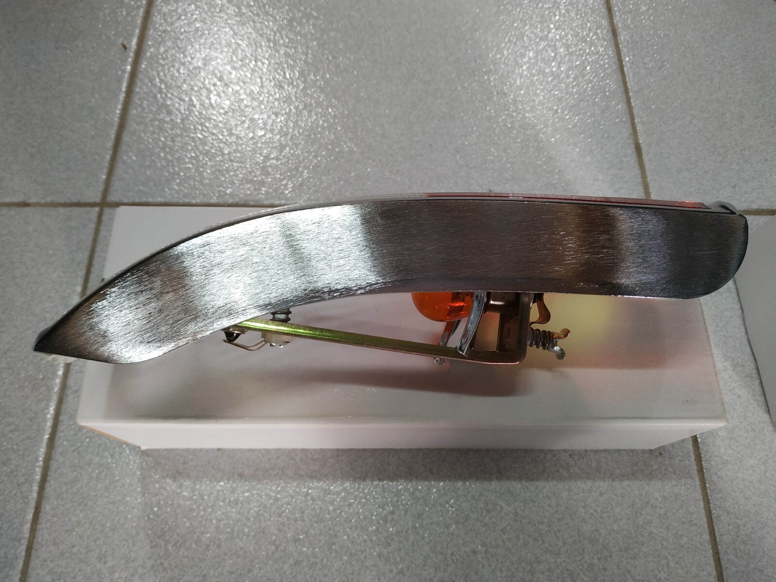 BMW E10 turn signals L+R Euro Italian clear-amber !NEW! 63138454118 63138454119