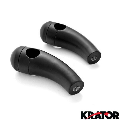 Replace 3.5" Handlebar Risers Harley Cruisers Choppers Yamaha V-Star Road Star - Picture 2 of 4