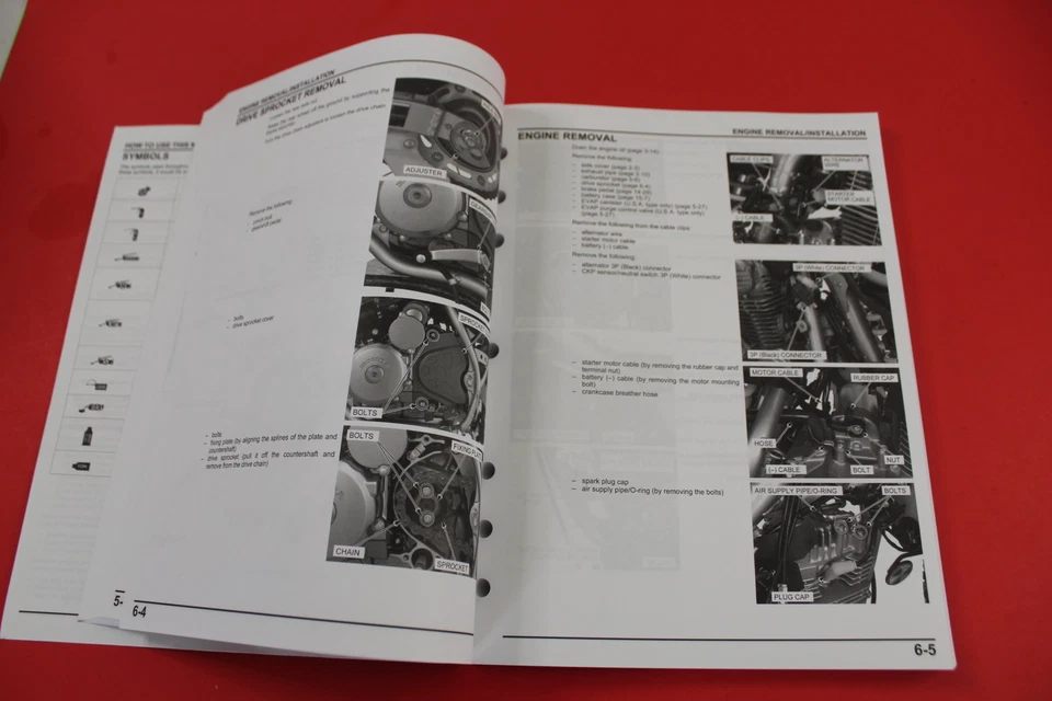Manual de reparación de taller de servicio OEM 08-09 Honda CRF230 CRF230L/M #61KFB01 Foto 4 de 4