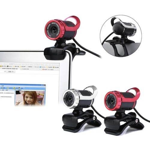 Full HD Wired 480P USB Web Cam for PC Laptop Desktop, Built-in Mic, Video Chat - Picture 2 of 9