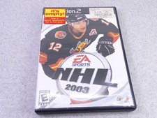 NHL 2003 for PS2 - Very Good Condition, CIB - Tested and Working