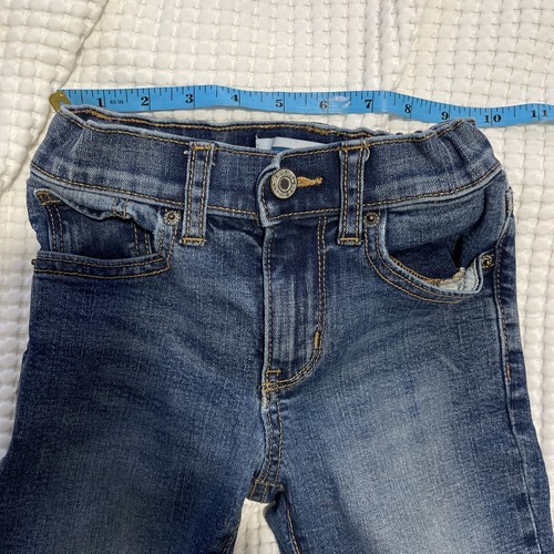 EUC- Old Navy- girls 6. Karate Slim Adjustable Waist Jean - Picture 3 of 7