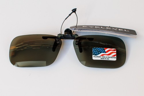 Lunettes polarisantes EYELEVEL - Clip pour les porteurs de lunettes