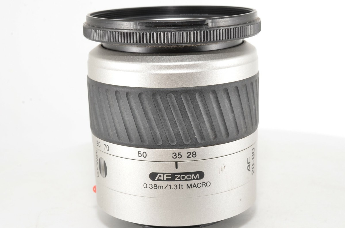 minolta AF 28-80mm f3.5-5.6 Macro Zoom Lens from Japan [many