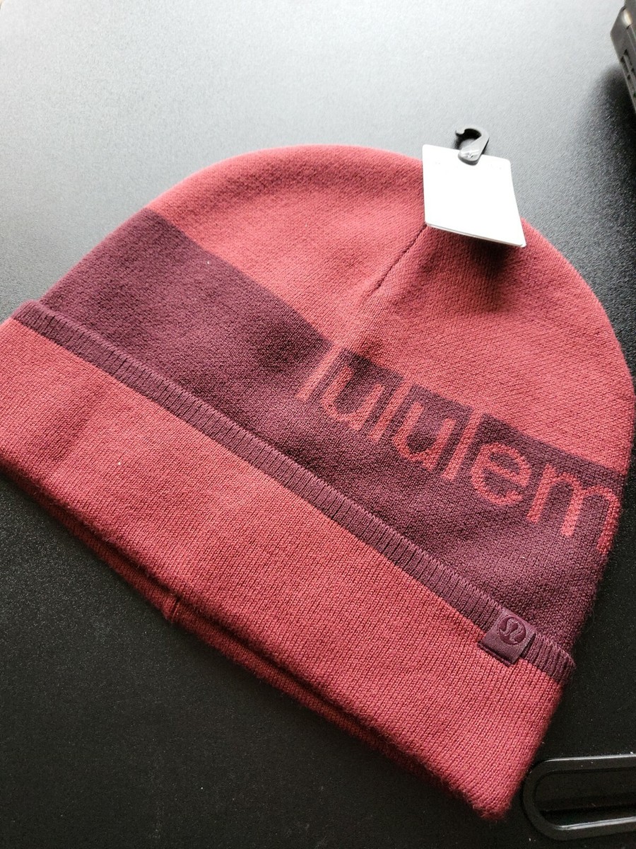NWT Lululemon Wool Blend Knit Logo Beanie - L/XL - cassi | eBay display picture 1