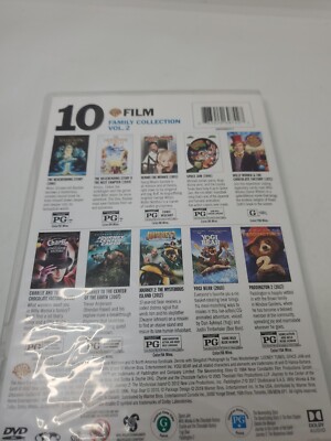 10 Film Family Collection Vol.2 Willy Wonka Paddington Yogi
