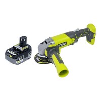 Ryobi R18AG-0 Akku Winkelschleifer 18 V One+ 115 Mm + 1X Akku 5 Ah - Ohne Lader