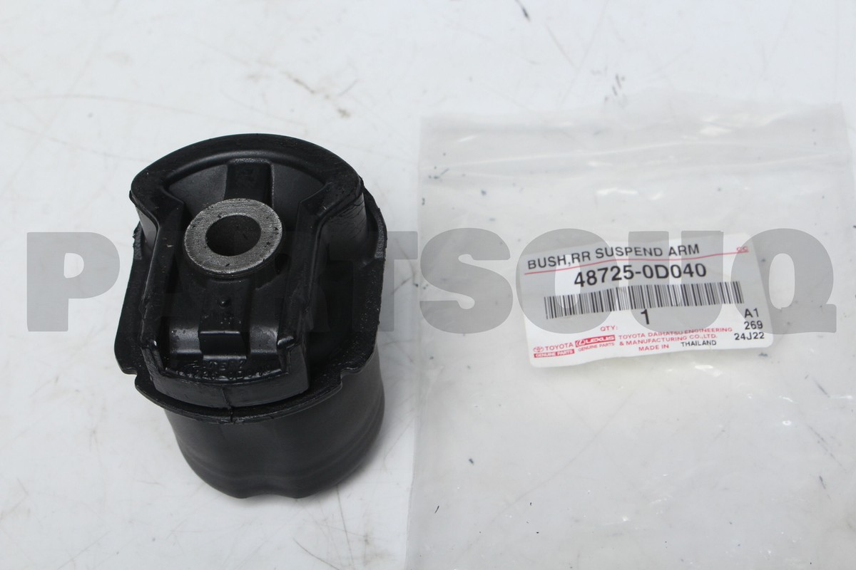 487250D040 Genuine Toyota BUSH, REAR AXLE CARRIER, RH/LH