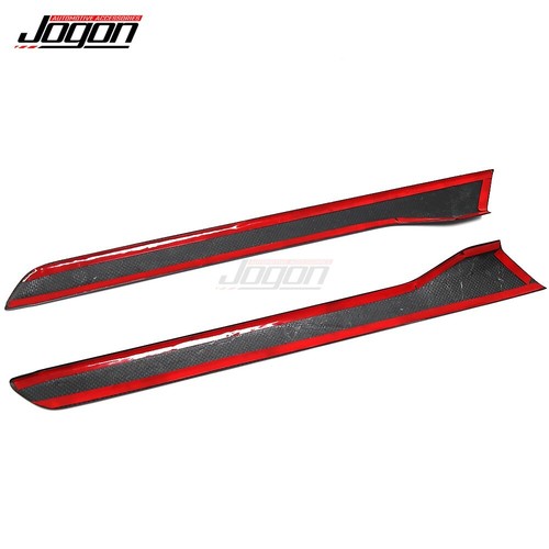 Carbon Center Console Side Panel Cover Trim Strips For Dodge RAM 1500 TRX 2019+ - Picture 9 of 10
