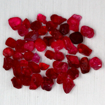 5.110 CT SUPERB EARTH MINED PIGEON RED NATURAL UNHEATED BURM MOGOK SPINEL ROUGH
