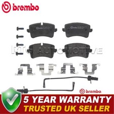 Set pastiglie freno posteriori Brembo si adatta ad Audi A6 2010-2018 A7 2010-2018 #1