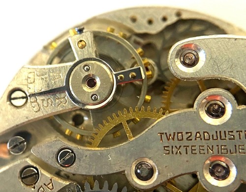 Vintage ABRA Watch Co Swiss Watch Movement 16j Swiss For Parts Repair 1920s - Picture 8 of 8