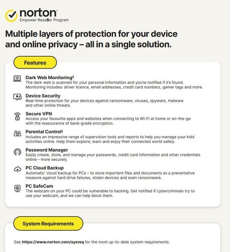 Norton 360 Deluxe | 2023 OFFICIAL E-LICENCE PERSONALISED PREMIUM SUPPORT - BONUS - Picture 8 of 9