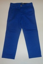 Chaps Boys Toddler Pants 425 Heritage Blue Stretch Flat Front 4