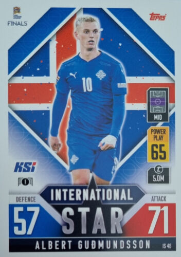 Topps UEFA Nations League 22/23 Match Attax 101 - INTERNATIONAL STARS AUSSUCHEN - Picture 49 of 100