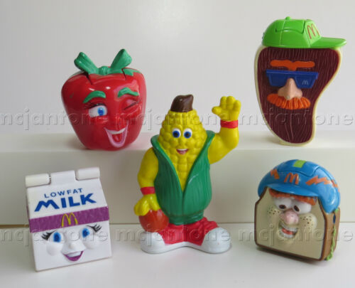 JUEGO McDonald's 1993 FUNDAMENTOS DE ALIMENTOS Juguetes transformadores de almuerzo saludable TU ELECCIÓN - Imagen 9 de 9