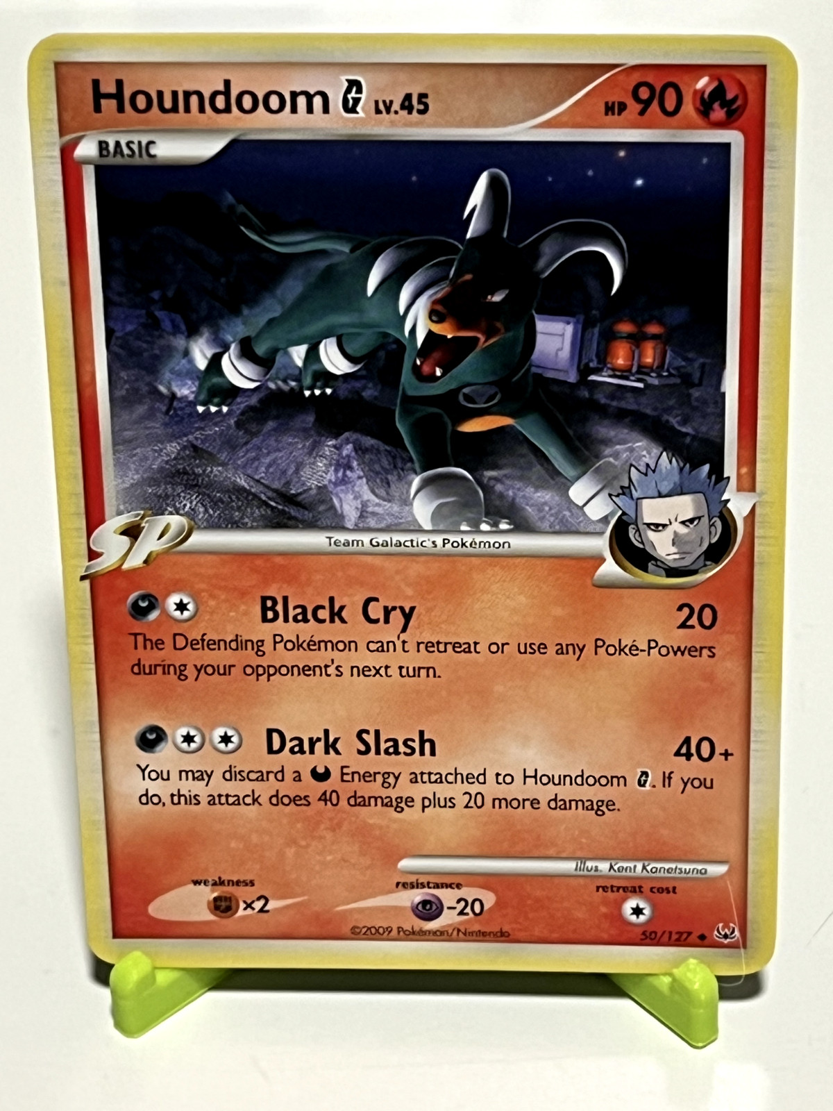 Pokemon Houndoom G 50/127 Platinum Uncommon NM Condition