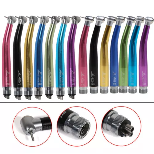 NSK Style Dental High Speed Handpiece PANA-MAX Air Turbine 2/4 Holes 7 Colors FG