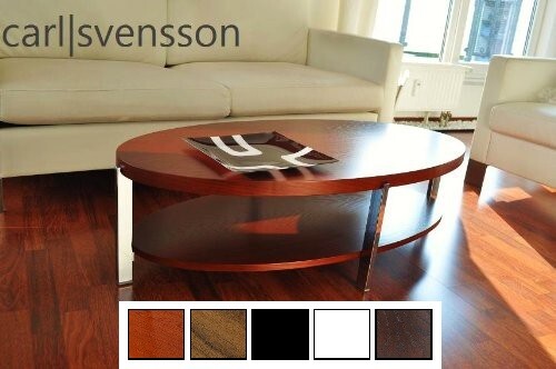 Design Couchtisch Tisch O-111 oval Chrom Carl Svensson 118x60x33,5cm - Bild 1 von 7