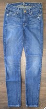 Women's 7 For All Mankind The Skinny Jeans In Waist Size 24in Sku 27