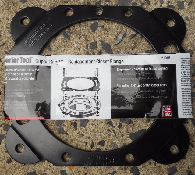 Superior Tool 21015 Super Ring Replacement Closet Flange eBay
