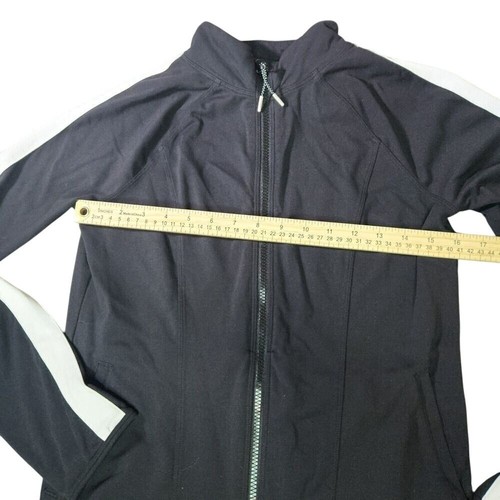 Athleta Girls Track Jacket Size XXL (16) Activewear Athleisure Sporty Thumb Hole - Picture 4 of 11