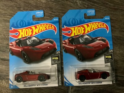 HOT WHEELS COLLECTION TESLA ROADSTER MODEL S 3 X Y PLAID UPDATED 4/26/26