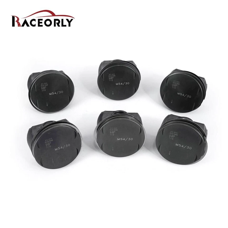 RACEORLY Pistons Rings STD For BMW 330i 530i X5 Z4 E46 E53 E60 E85 M54B30 3.0 - Image 4 of 4