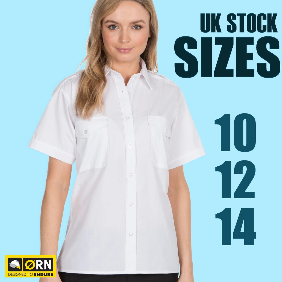 ladies plain white shirt