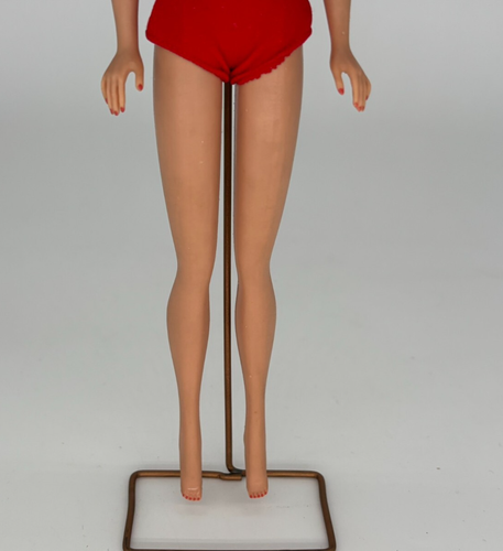 Vintage Swirl Ponytail Barbie Ash Blonde w/Box Ribbon Stand with Original Box - Picture 16 of 23