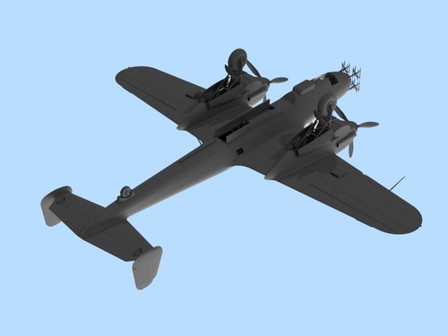 ICM 72306 Plastik Modellbausatz Flugzeuge 1:72 Do 215B-5, WWII German Night Fighter - Bild 12 von 13