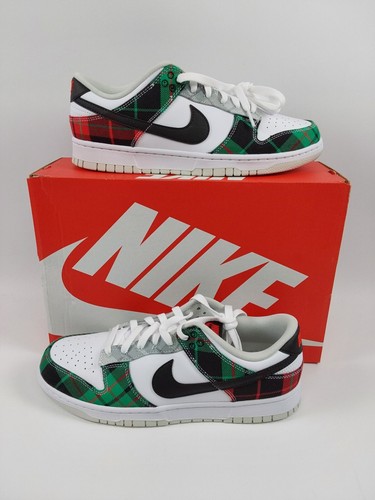 Nike Dunk Premium Low "Tartan Plaid" Men's Size 10