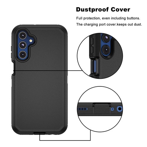 Für Samsung Galaxy A15 5G Defender Handyhülle mit Displayschutz passend Otterbox - Bild 19 von 40