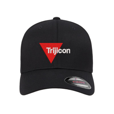 TRIJICON LOGO Embroidered Flexfit Fitted Ball Cap 